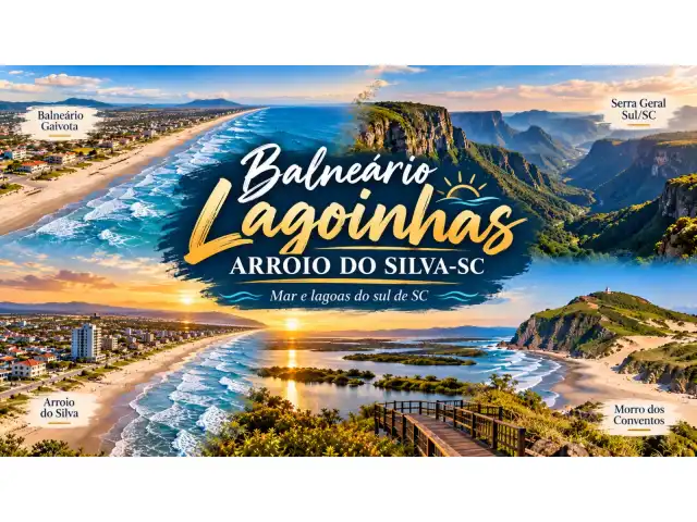 LEILÃO DE TERRENOS NA PRAIA DA LAGOINHA – BALNEÁRIO ARROIO DO SILVA/SC
